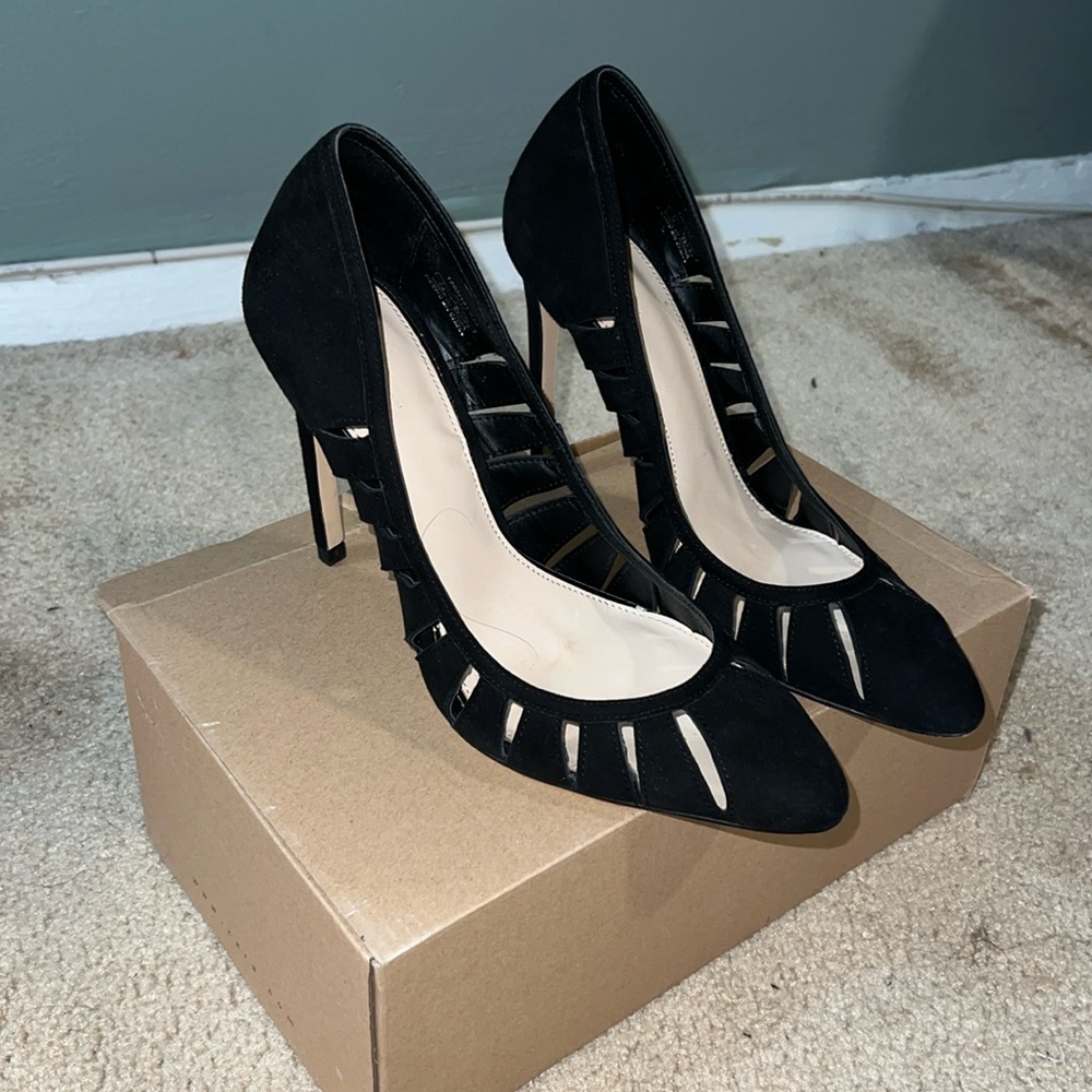 Black heels
